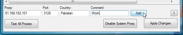 Come passare rapidamente da un server proxy all'altro utilizzando ProxySwap