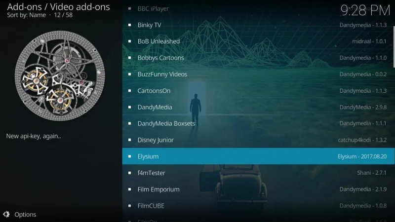 Как установить дополнение Elysium Kodi, несколько рабочих репозиториев
