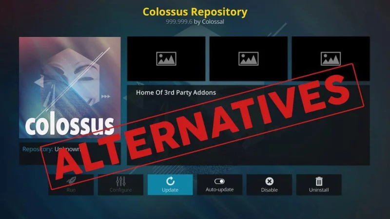 Лучшие альтернативы Colossus Repo для Kodi