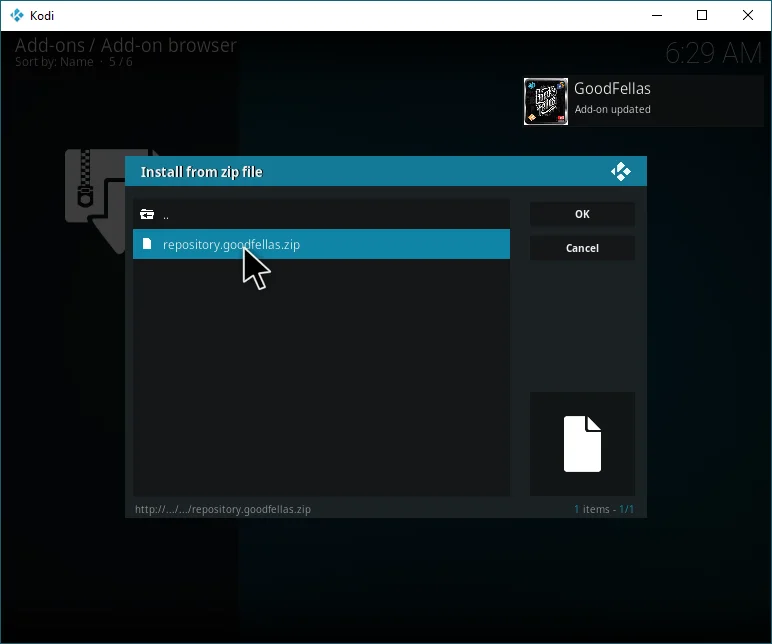 Complemento Goodfellas 2.0 para Kodi: como instalar e usar facilmente