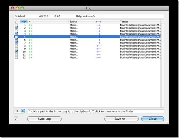 Come sincronizzare due cartelle su un Mac