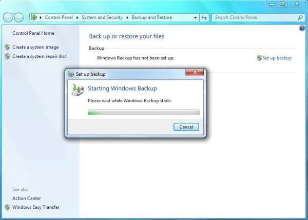 Windows 7で重要なファイル/フォルダをバックアップおよび復元する方法