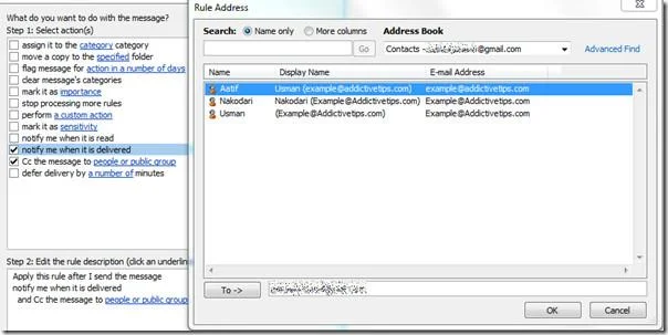 Outlook 2010: Regeln auf Textnachrichten (SMS) anwenden