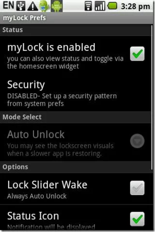 Androidの画面ロックをコントロールする