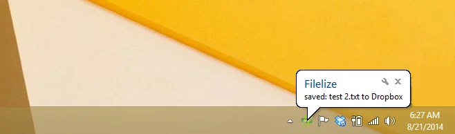 Filelize sincroniza archivos recientes con su servicio de almacenamiento en la nube preferido [Windows]