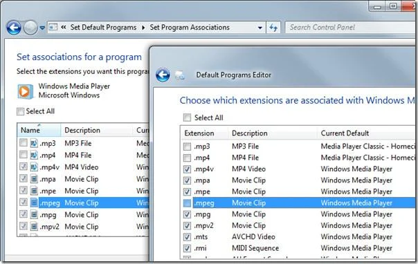 Editar tipo de archivo, reproducción automática y configuración de programas predeterminados [Windows 7/Vista]