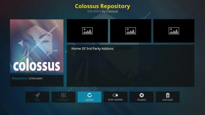 Das Kodi Colossus Repository ist ausgefallen oder funktioniert nicht. Gibt es Alternativen?