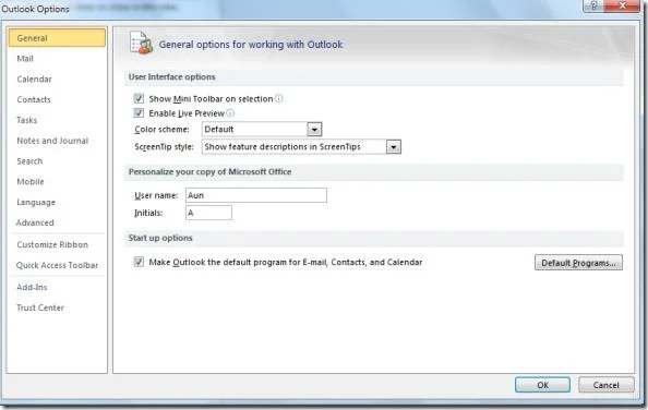 Come aggiungere firme in Outlook 2010 Come aggiungere firme in Outlook 2010