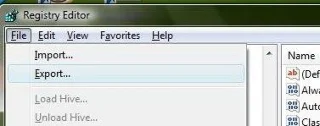 Как сделать резервную копию реестра в Windows 7 / Vista / XP