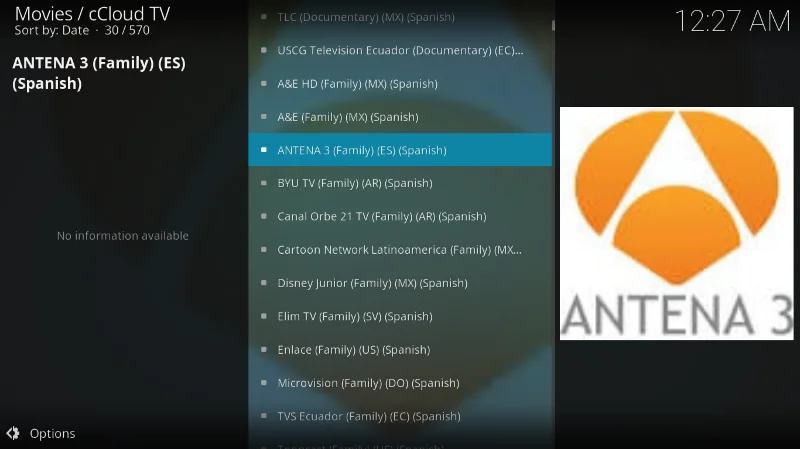 Дополнение CCloud TV для Kodi — установка и пошаговое руководство