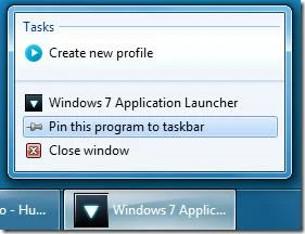7APL – Windows 7 中的快速啟動程序