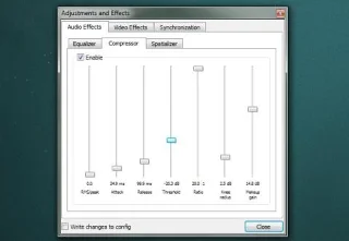 在 VLC 播放器中啟用壓縮工具來修復動作聲音大而對話聲音小的電影