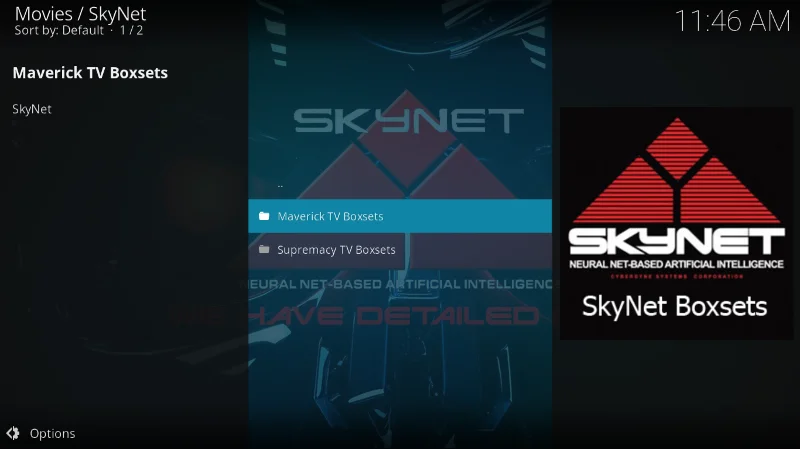 Дополнение SkyNet для Kodi — как установить SkyNet на Kodi
