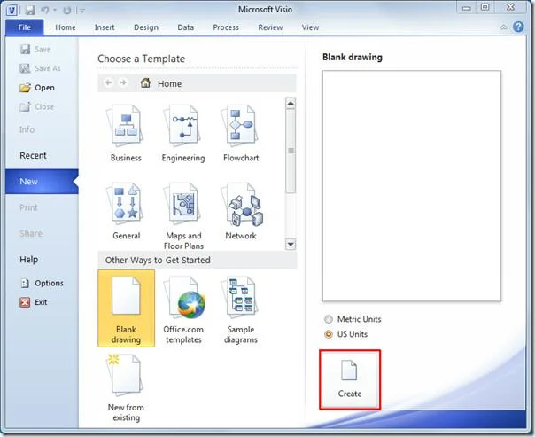 Erstellen Sie Diagramme in MS Visio 2010 durch Verknüpfen einer Excel-Tabelle