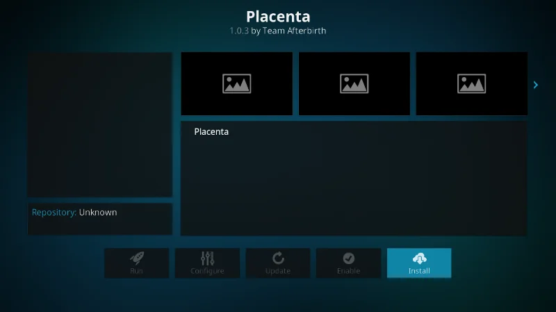 Add-on Placenta Kodi, l'ultimo fork di Exodus