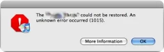 Как исправить ошибку iTunes Restore 1015 на iPhone 3G/3GS