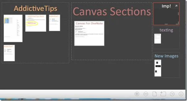 Надстройка Canvas для OneNote 2007 и 2010