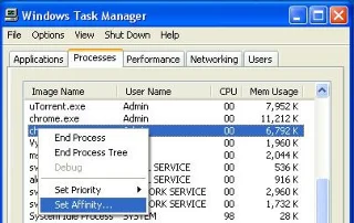 如何在 Windows 7、Vista、XP 中設定應用程式的處理器親和性