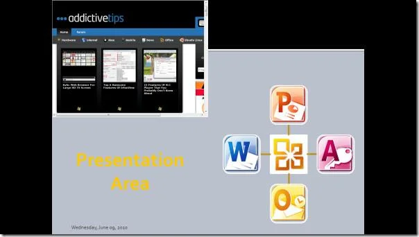 Einfügen von Live-Webseiten in die PowerPoint-Präsentationsfolie