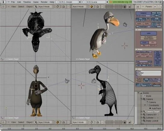 Blenderで3Dモデル、アニメーション、ムービーを無料で作成する方法