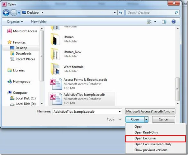 Access 2010-Datenbank mit Kennwort schützen (Verschlüsseln/Entschlüsseln)