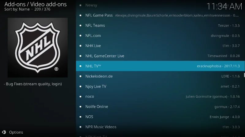 NHL auf Kodi ansehen – Live-Streams auf Kodi für NHL TV