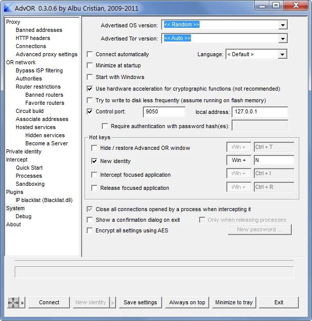 Enrutador Onion avanzado: un cliente para la red TOR que permite el proxy