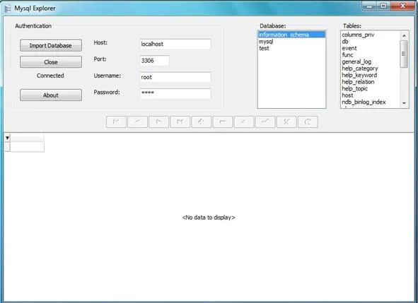 MySQL Explorer：從桌面匯入並檢視 MySQL 資料庫