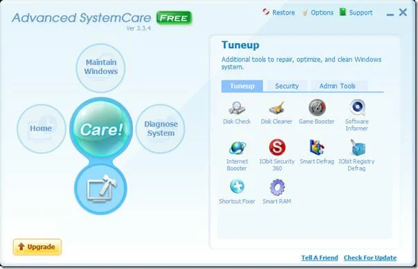 Advanced System Careを無料でダウンロード