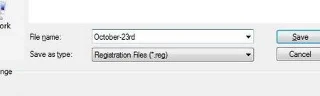 Как сделать резервную копию реестра в Windows 7 / Vista / XP