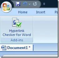 Comprobador de enlaces rotos en documentos de Microsoft Word