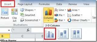 Excel 2010: Piktogramm (Diagramm mit Bildern)