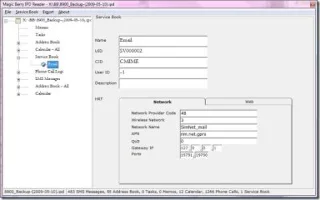 MagicBerry – Estrai contenuto dal file di backup IPD di BackBerry