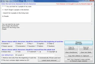 Limpiar archivos de texto con Text Cleanser
