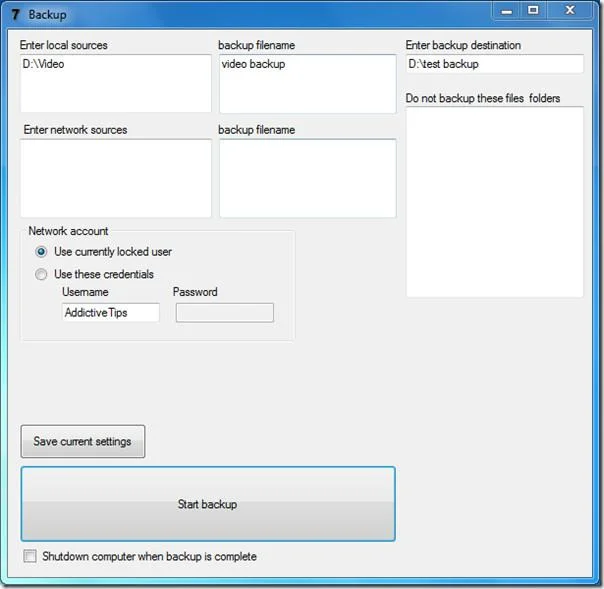 Copia de seguridad segura de archivos en formato 7-Zip con 7Backup [Windows]