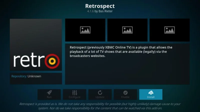 Retrospect Kodi-Add-on: So installieren und sehen Sie europäische TV-Inhalte auf Kodi