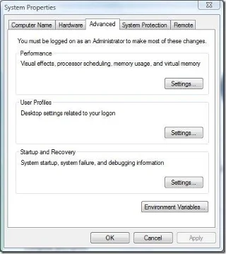 Cos'è DEP e come disattivarlo in Windows 7/Vista