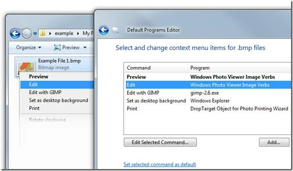 Editar tipo de archivo, reproducción automática y configuración de programas predeterminados [Windows 7/Vista]