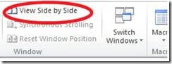 Microsoft Word 2010: Zwei Dokumente nebeneinander anzeigen