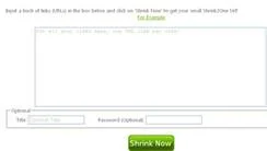 Come combinare più link in un unico link più breve utilizzando Shrink2One