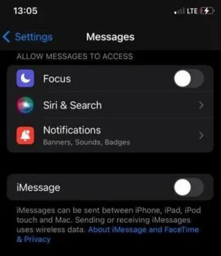 Errore di disconnessione da iMessage su iPhone: come risolverlo