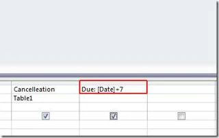 MS Access 2010 DATE-Funktionen