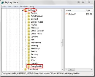 Outlook 2010 Erweiterte Suche [Abfrage-Generator]