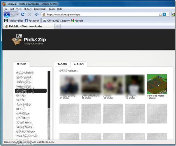 FacebookフォトアルバムをPDFとZIP形式でダウンロード FacebookフォトアルバムをPDFとZIP形式でダウンロード