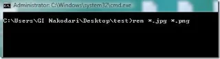 在 Windows 中批次更改/重命名檔案副檔名