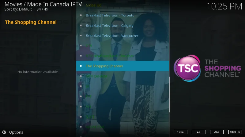 Дополнение IPTV, созданное в Канаде — как установить и использовать