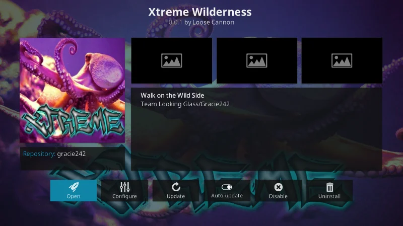 Дополнение Xtreme Wilderness для Kodi, лучшее для всего дикого