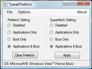 Ajuste de Prefetch de Windows (XP) y Superfetch (Vista) Ajuste de Prefetch de Windows (XP) y Superfetch (Vista)