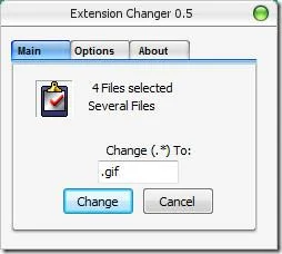 在 Windows 中批次更改/重命名檔案副檔名