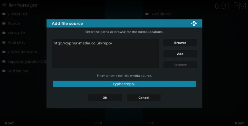 Project Cypher für Kodi: So installieren Sie das Project Cypher Kodi-Add-on